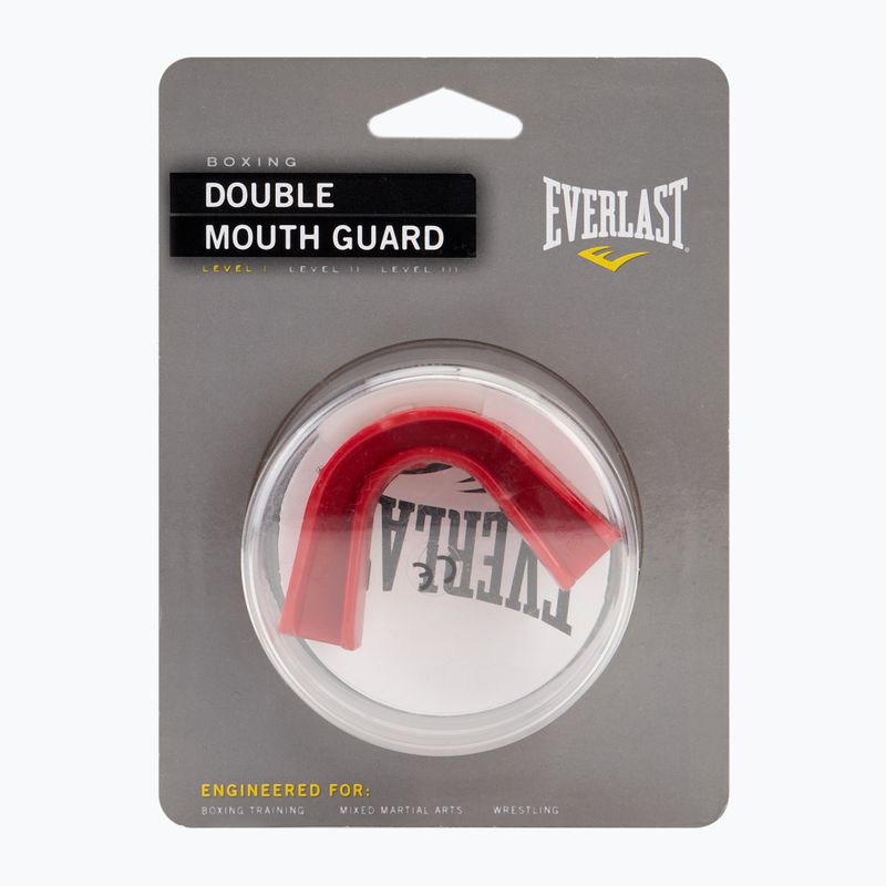 Állkapocsvédő Everlast Double Mouthguard red 4