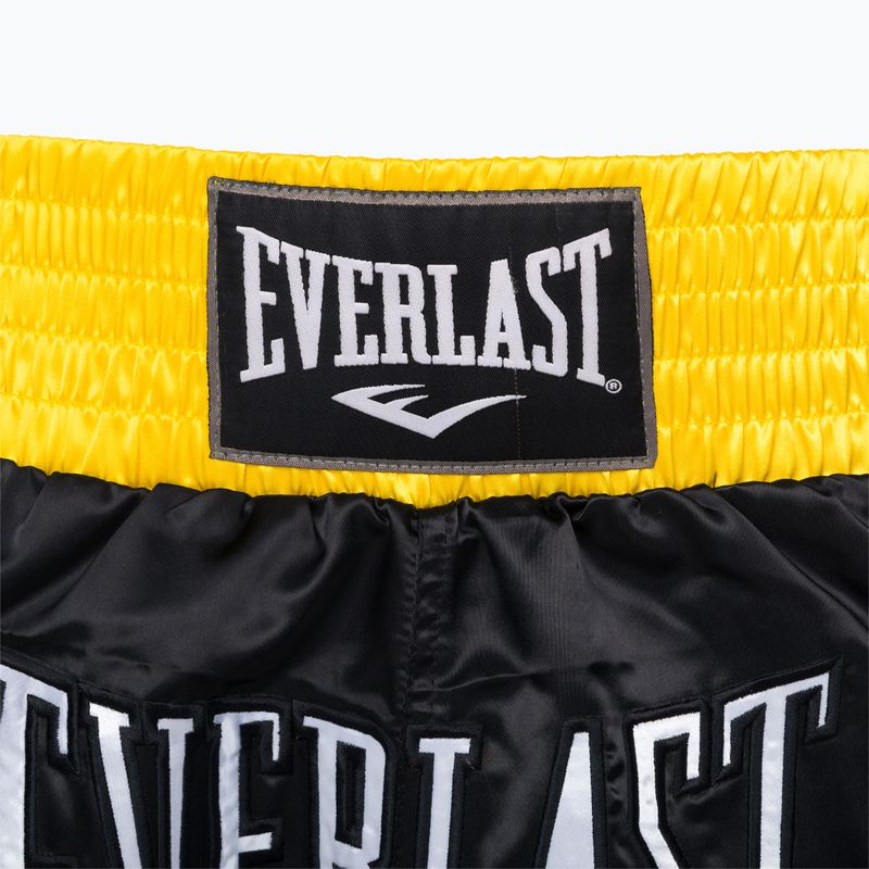 EVERLAST Muay Thai edzőnadrág fekete és arany EM6 3