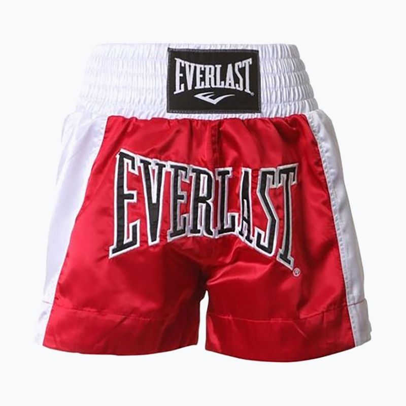 Férfi edzőnadrág EVERLAST Muay Thai piros EMT6