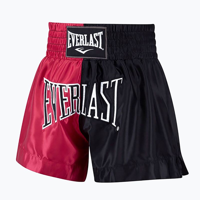 EVERLAST férfi Muay Thai edzőnadrág fekete és piros EMT7