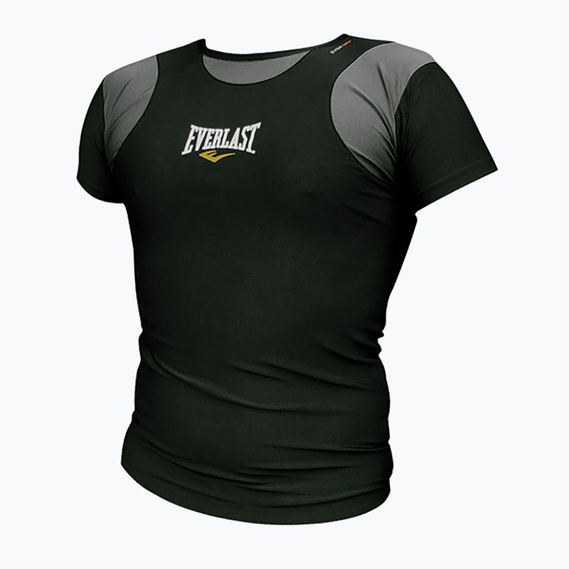 Férfi EVERLAST Rashguard rövid ujjú fekete-szürke 4429