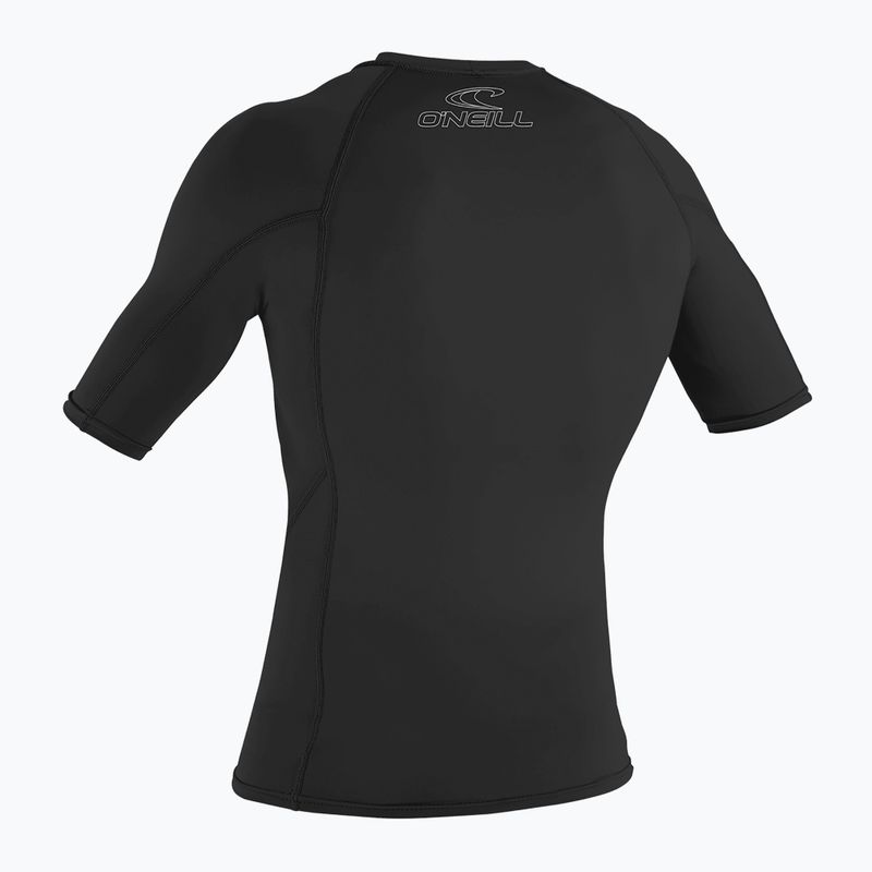 Férfi úszópóló O'Neill Basic Skins Rash Guard black 2