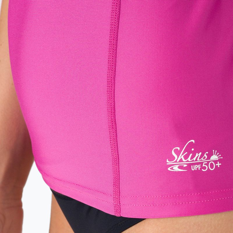 Női rövid ujjú Rash Guard O'Neill Basic 50+ S/S rózsaszín 3548 4