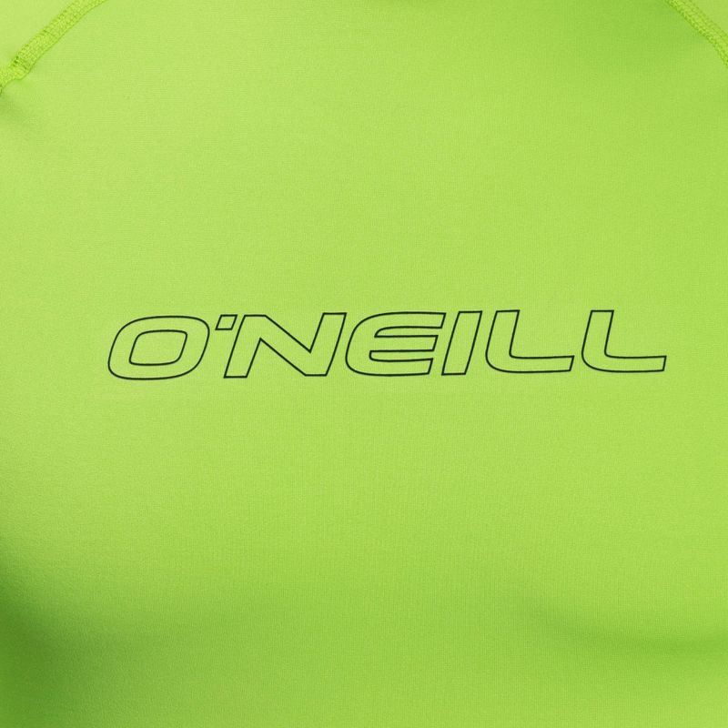 O'Neill Basic Skins LS Rash Guard szörfös póló lime 3342 3