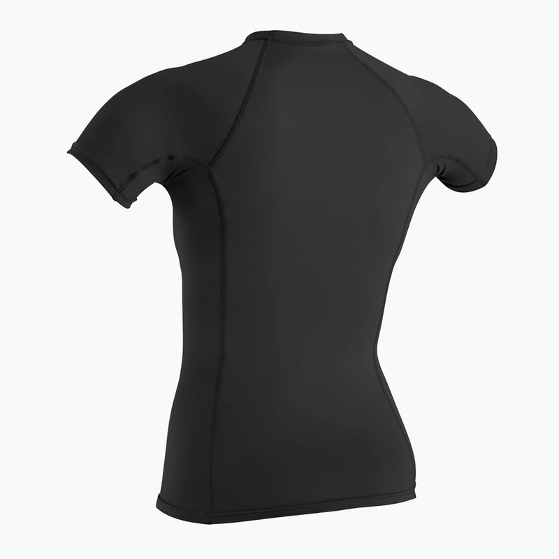 Női úszópóló O'Neill Basic Skins Rash Guard fekete 3548 2