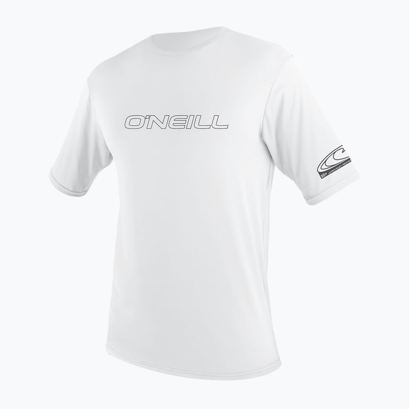 Férfi úszópóló O'Neill Basic Skins Sun Shirt white