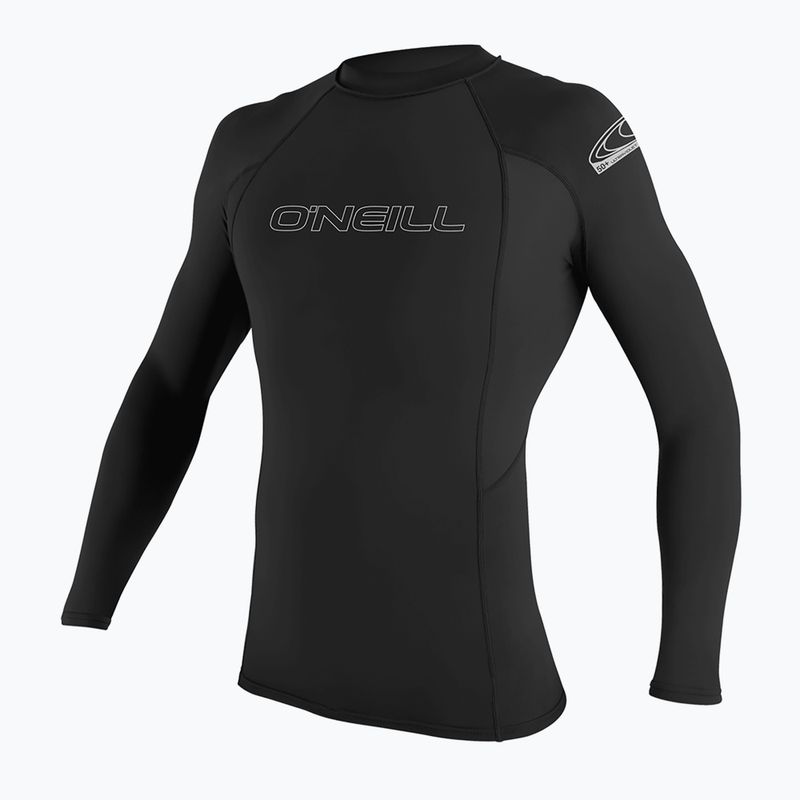 Férfi O'Neill Basic Skins Rash Guard úszópóló fekete 3342