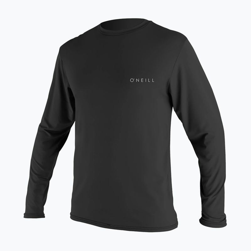 Férfi O'Neill Basic Skins LS hosszú ujjú napozóing fekete 4339