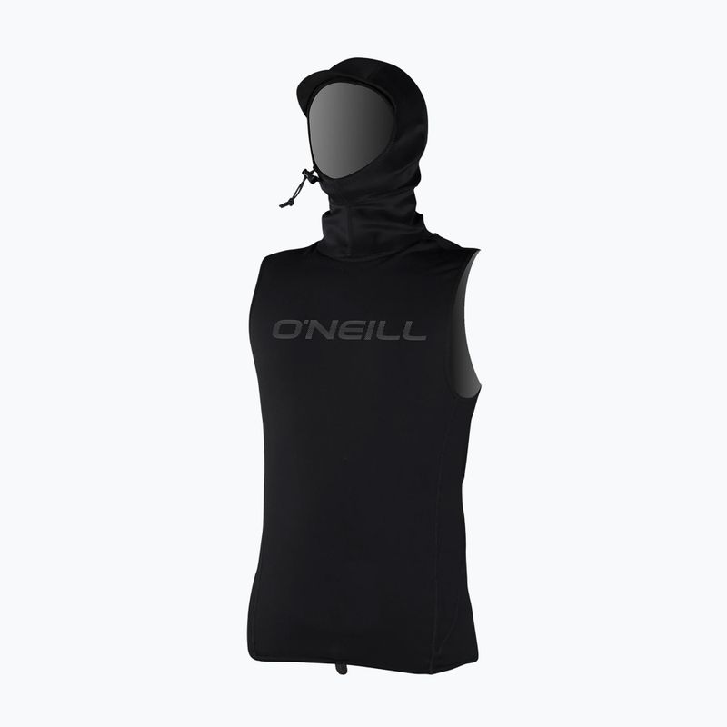 O'Neill Thermo-X Vest w/Neo Hood neoprén mellény fekete 5023