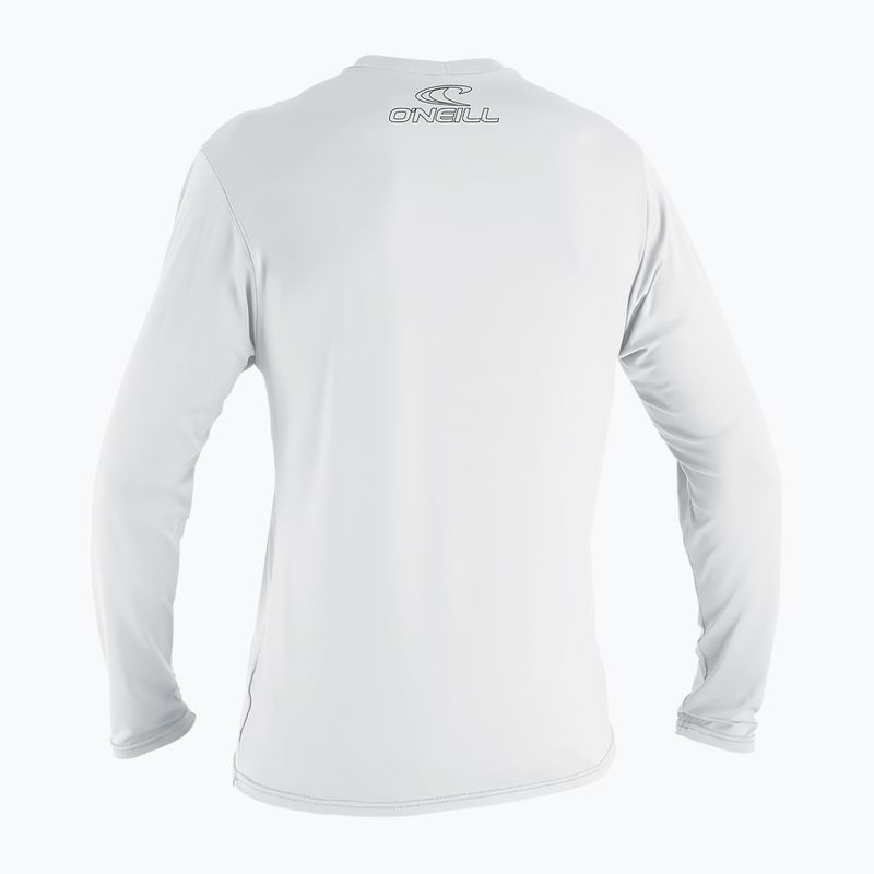 Gyerek hosszú ujjú felső úszáshoz O'Neill Basic Skins LS Sun Shirt white 2