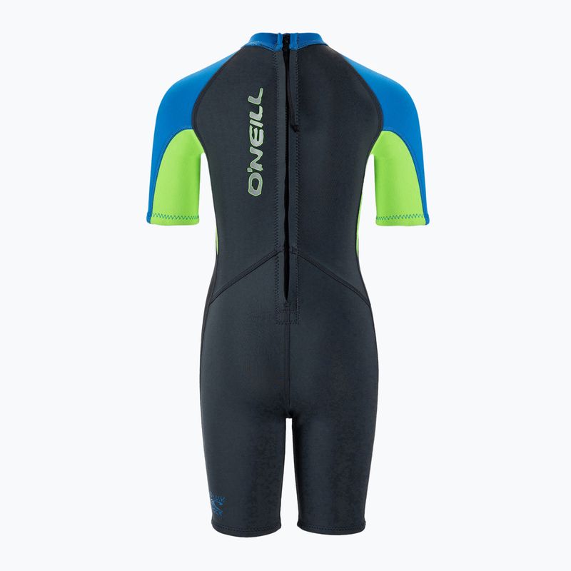 Gyermek 2 mm-es O'Neill Toddler Reactor-2 Back Zip szürke 4867 2