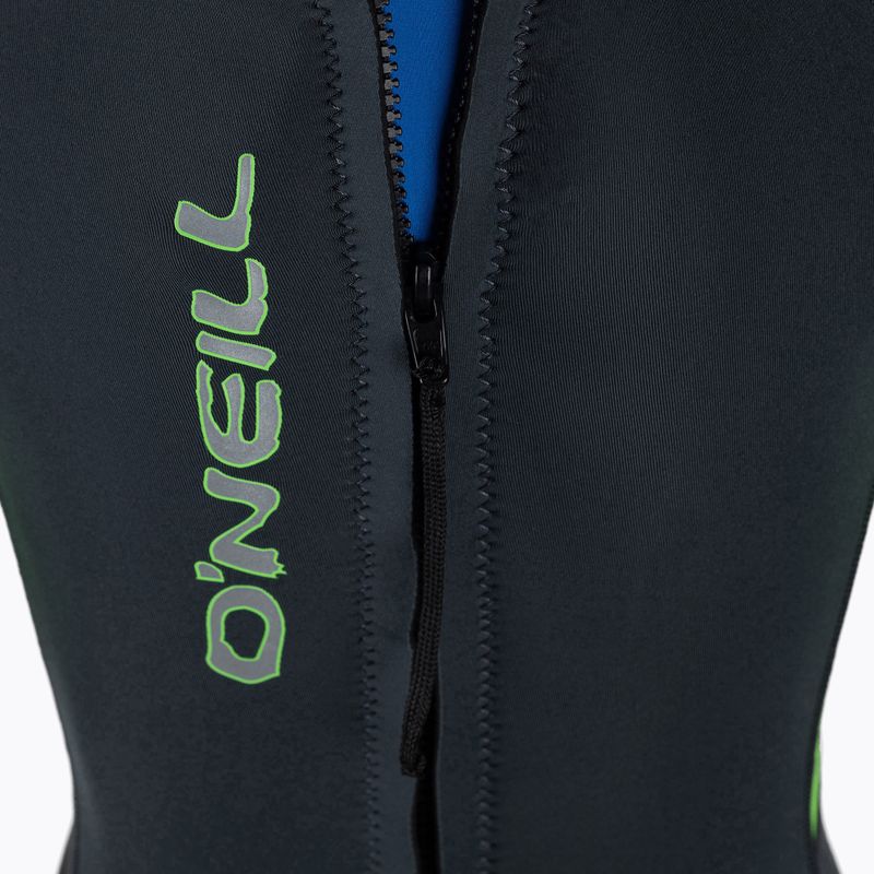 Gyermek 2 mm-es O'Neill Toddler Reactor-2 Back Zip szürke 4867 4