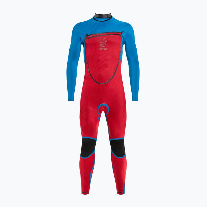 Férfi O'Neill Psycho Tech 5/4+ Chest Zip Full búvárruha fekete 5365 4