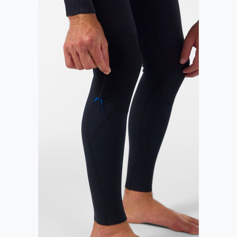 Férfi úszóruha O'Neill Hyperfreak 5/4+ mm Chest Zip Full black/black 8
