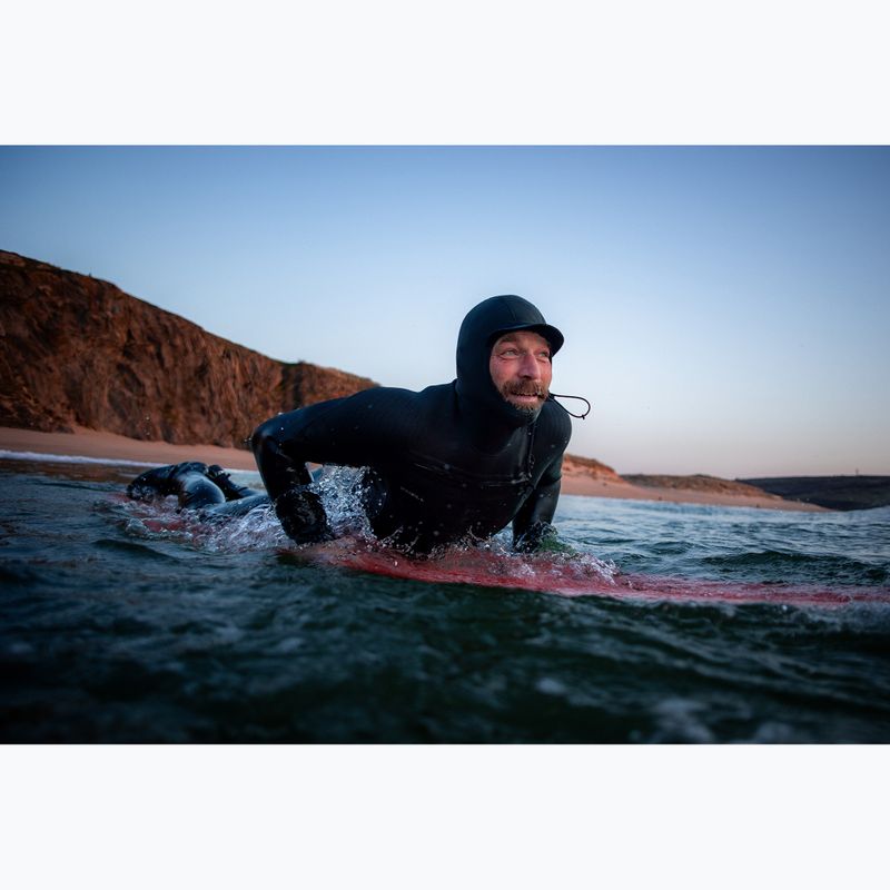 Férfi úszóruha O'Neill Hyperfreak 4/3+ mm Chest Zip with Hood black/black 5