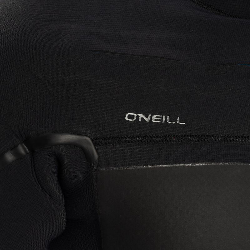 Férfi O'Neill Psycho Tech 6/4+ Chest Zip W/Hood Swim Wet Fekete 5366 3