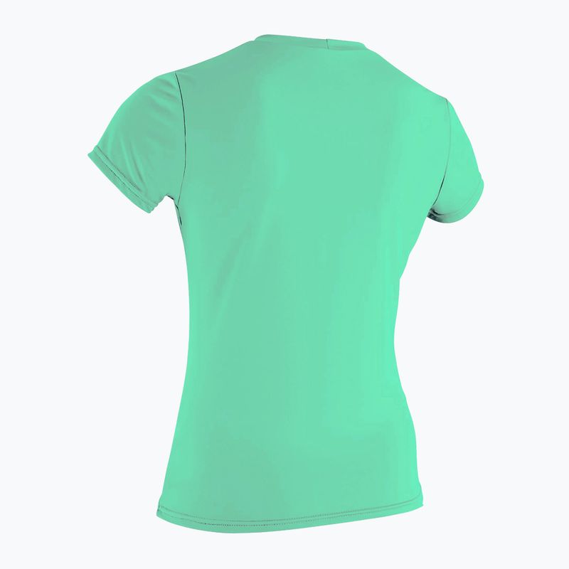 Női úszópóló O'Neill Basic Skins Sun Shirt világos aqua 2