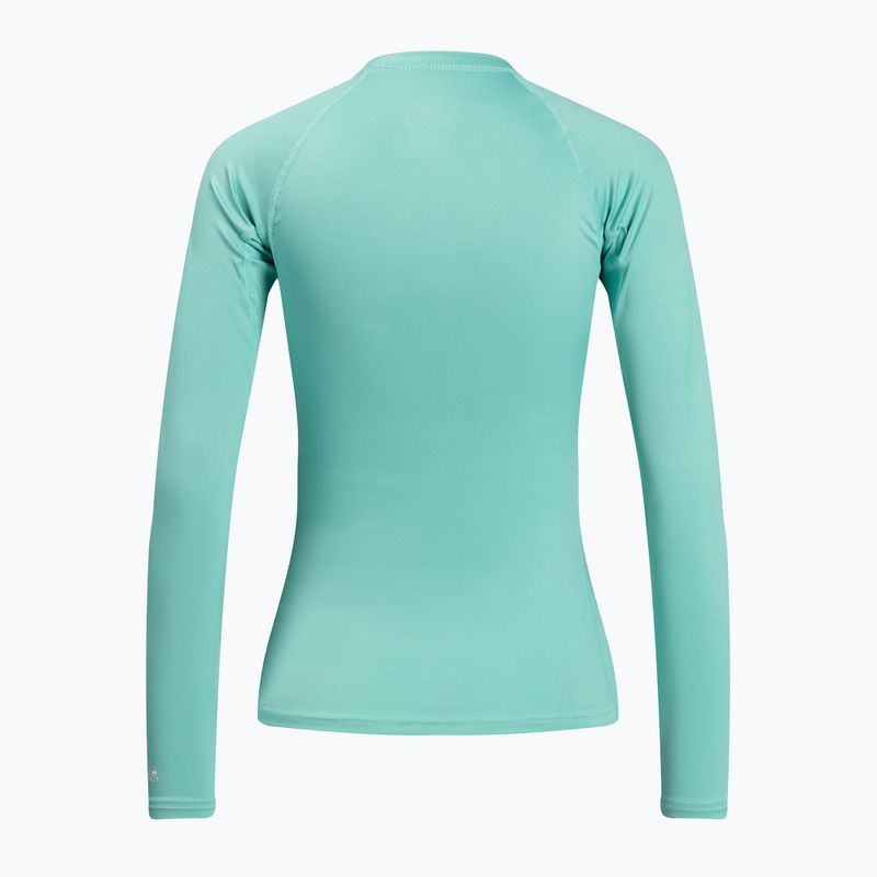 Női úszó póló O'Neill Basic Skins LS Rash Guard kék 3549 2