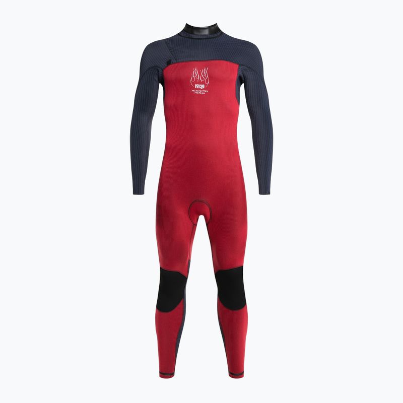 Férfi 5/4mm O'Neill Psycho One Chest Zip Full fürdőruha fekete 5428 4