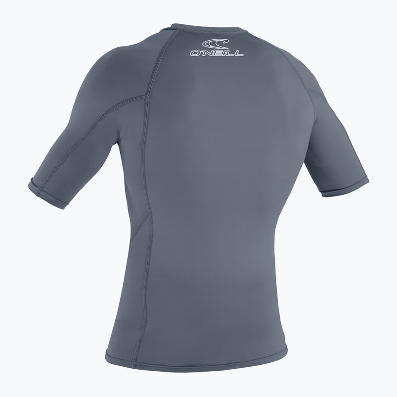 Férfi úszópóló O'Neill Basic Skins Rash Guard szürke 3341 2