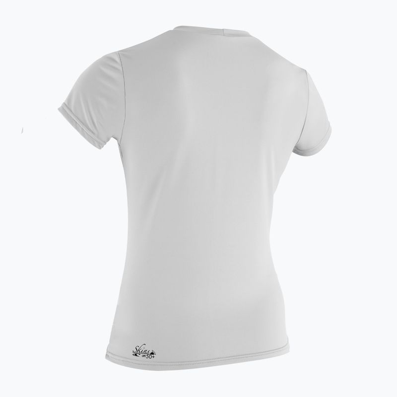 Női úszópóló O'Neill Basic Skins Sun Shirt white 2