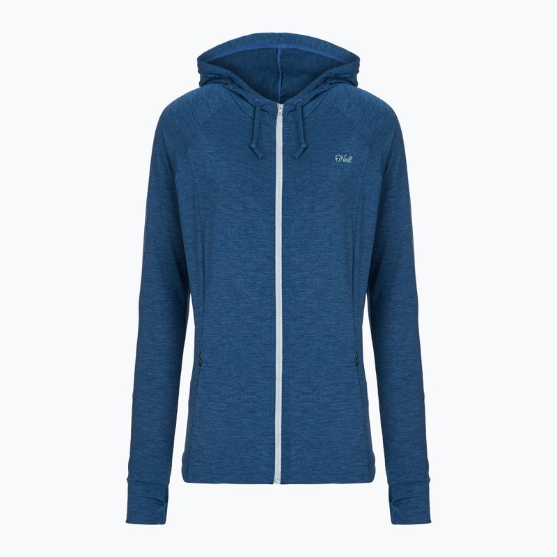 Női neoprén pulóver O'Neill Blueprint Full Zip Sun Hoodie deep sea