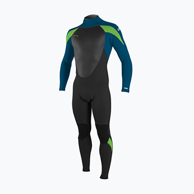 Gyerek neoprén ruha O'Neill Epic 3/2 Back Zip Full black/ultrablu/ultrablu/dglo