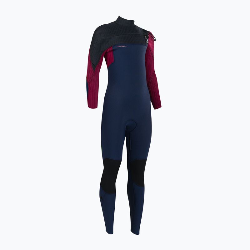 Férfi 5/4+mm O'Neill Hyperfreak Chest Zip Full tengerészkék 5381
