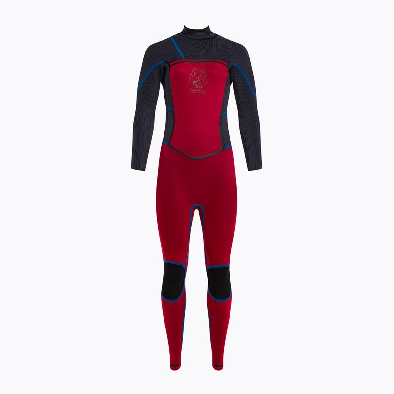 Női 4/3+mm O'Neill Psycho Tech Chest Zip Full Fekete 5339 4