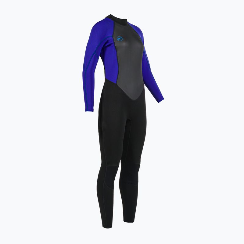 Női 3/2 mm-es O'Neill Reactor-2 Back Zip Full fekete 5042