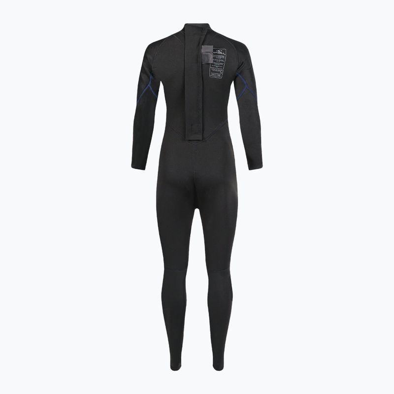 Női 3/2 mm-es O'Neill Reactor-2 Back Zip Full fekete 5042 5