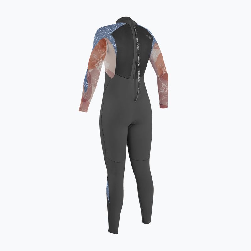 Női 4/3 mm-es O'Neill Epic Epic Back Zip Full szürke 4214B 7