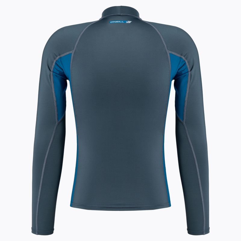 Férfi szörfös póló O'Neill Premium Skins LS Rash Guard tengerészkék 4170B 2