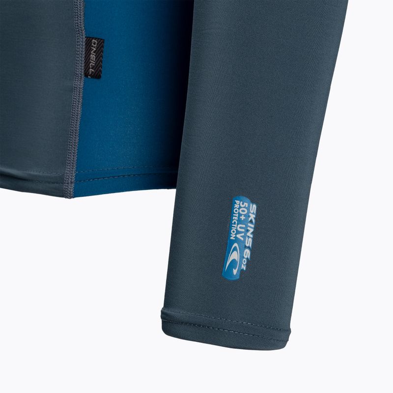Férfi szörfös póló O'Neill Premium Skins LS Rash Guard tengerészkék 4170B 4