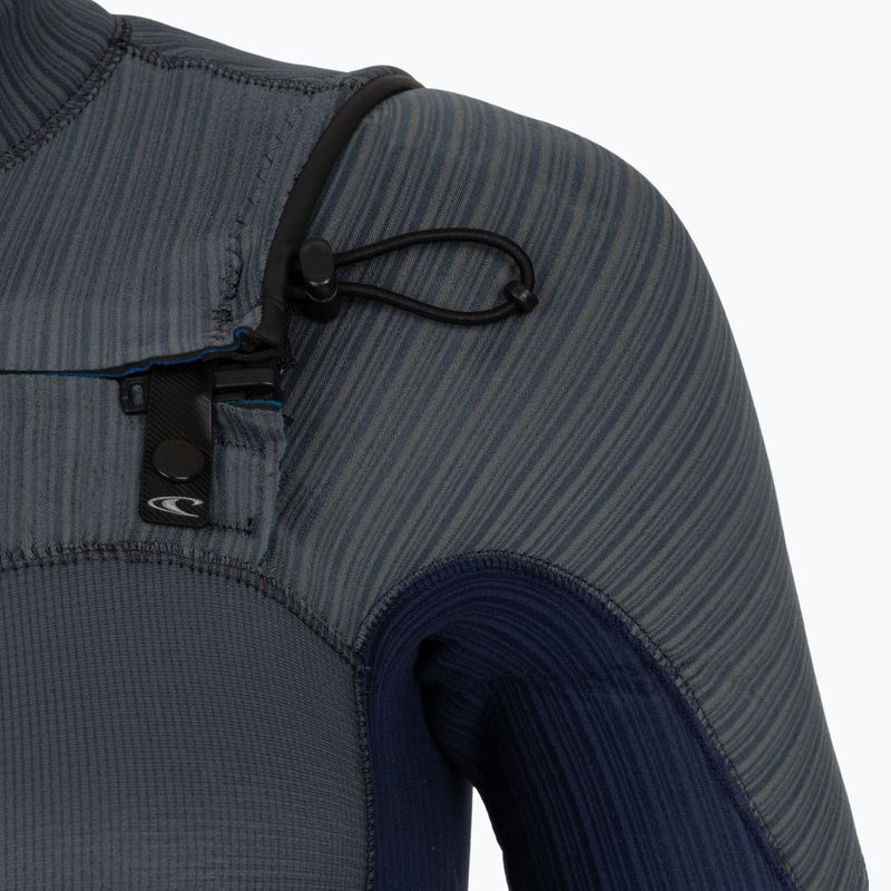 Női O'Neill Hyperfreak 5/4+ mellkasi cipzáras teljes testű neoprén ruha shade/navy 4