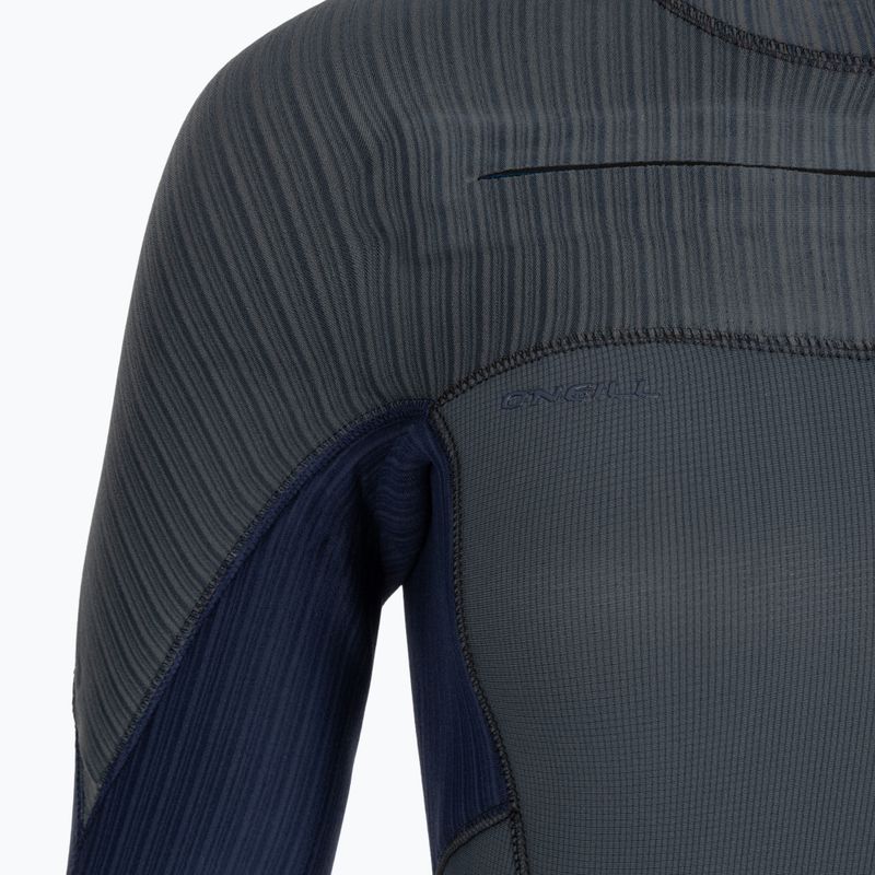 Női O'Neill Hyperfreak 5/4+ mellkasi cipzáras teljes testű neoprén ruha shade/navy 6
