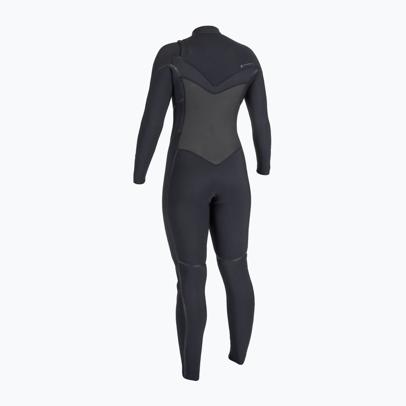 Női úszóruha O'Neill Psycho Tech 5/4+ Chest Zip Full fekete/fekete 2