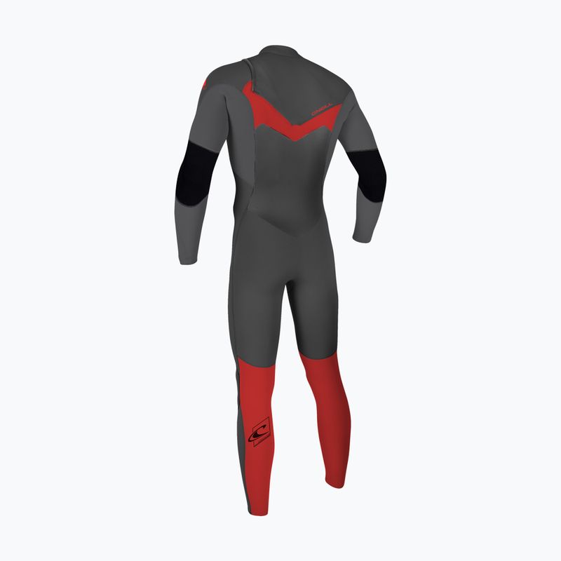 Gyerek neoprénruha O'Neill Youth Epic 5/4 Chest Zip Full graphite/smoke/red 2