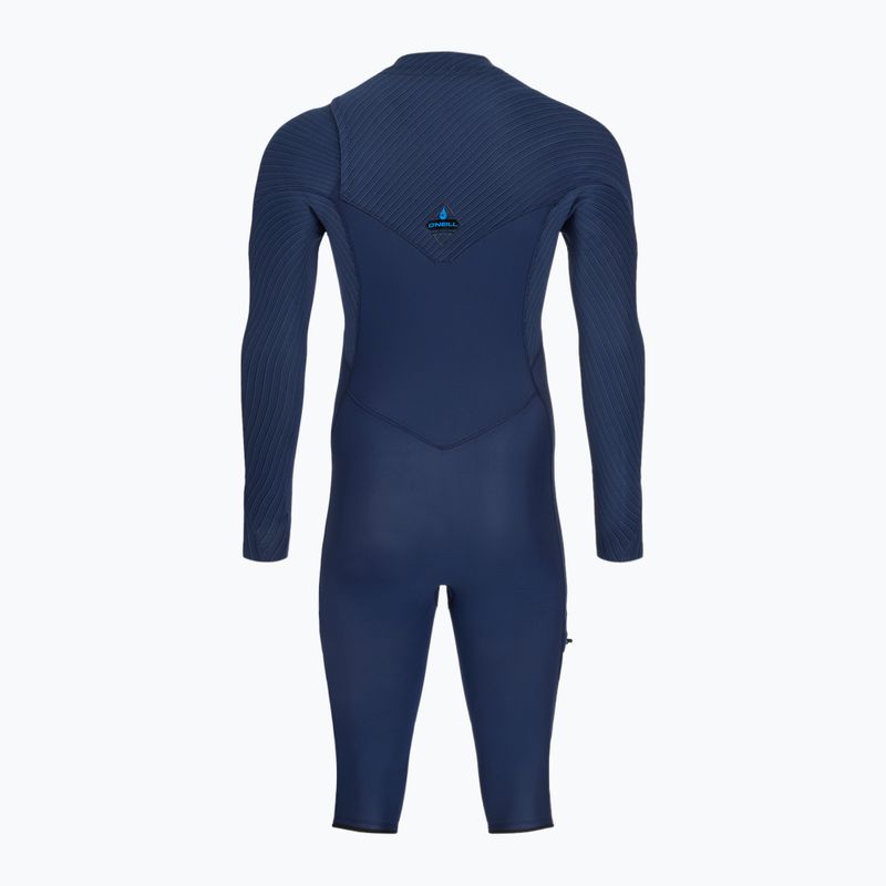 Férfi búvárruha O'Neill Hyperfreak 4/3+ Chest Zip L/S navy 3