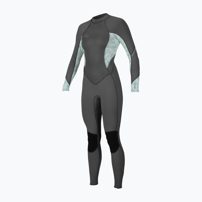 Női neoprén ruha O'Neill Bahia 3/2 Back Zip Full hy8 graphite/mirage tropical/m
