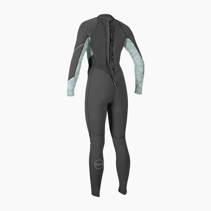 Női neoprén ruha O'Neill Bahia 3/2 Back Zip Full hy8 graphite/mirage tropical/m 2