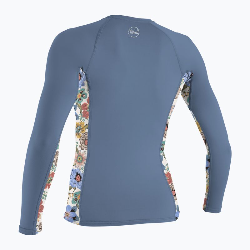 Női úszás hosszú ujjú O'Neill Side Print Rash Guard infinity/talitha 2