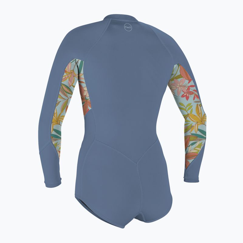 női búvárruha O'Neill Bahia 2/1 Front Zip L/S Spring infinity/dalia/infinity 2