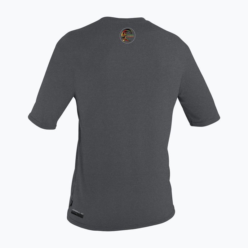 Férfi úszópóló  O'Neill Trvlr Hybrid Graphic Sun Shirt graphite 2