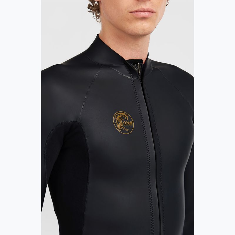 Férfi neoprén kabát O'Neill O'Riginal 2 mm Beavertail Full Zip Jacket black/black 3