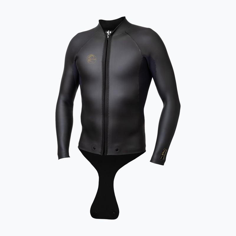 Férfi neoprén kabát O'Neill O'Riginal 2 mm Beavertail Full Zip Jacket black/black 6