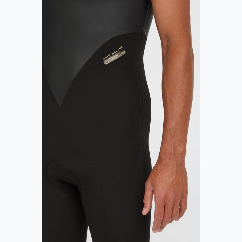 Férfi O'Neill O'Riginal 2 mm-es Long John fekete/fekete úszó búvárruha 6