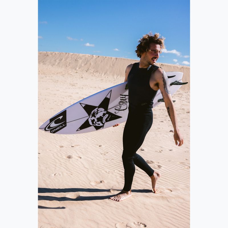 Férfi O'Neill O'Riginal 2 mm-es Long John fekete/fekete úszó búvárruha 10