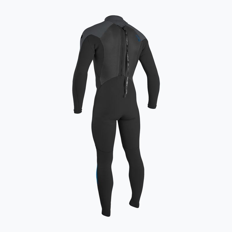 Férfi úszóruha O'Neill Epic 4/3 Back Zip Full P91 black/graphite/bali blue 2