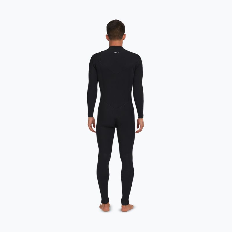 Férfi úszóruha O'Neill Epic 3/2 Chest Zip Full A05 black/black/black 4